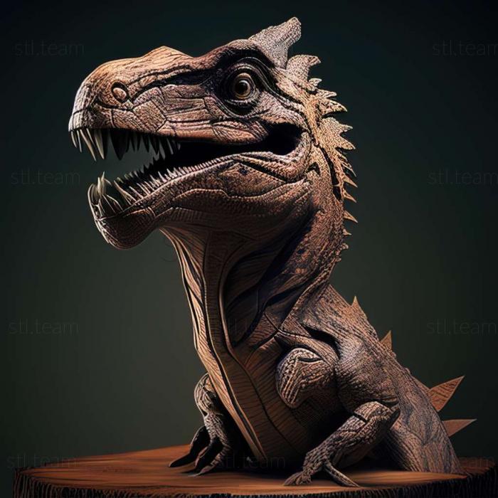 3D model Sigilmassasaurus (STL)